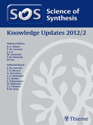 cover image of Science of Synthesis Knowledge Updates 2012 Volume 2